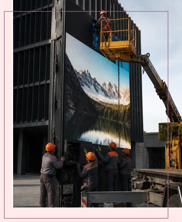 Размещение DOOH рекламы в Калуге на цифровых экранах